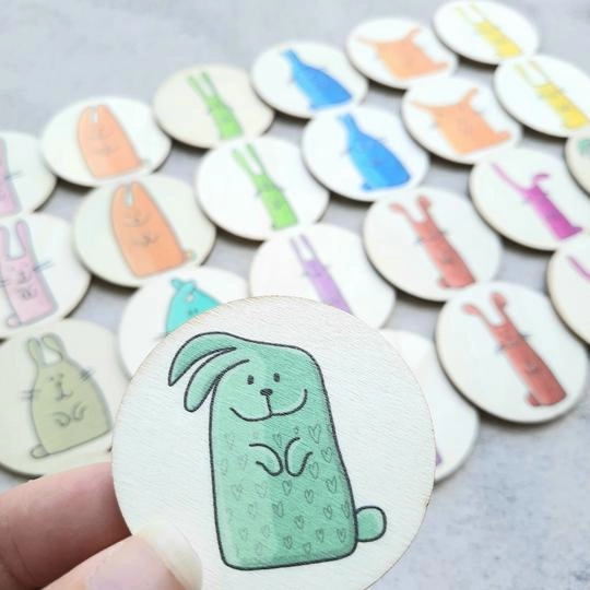 My Little Set - Memory Match - 'Rabbits'