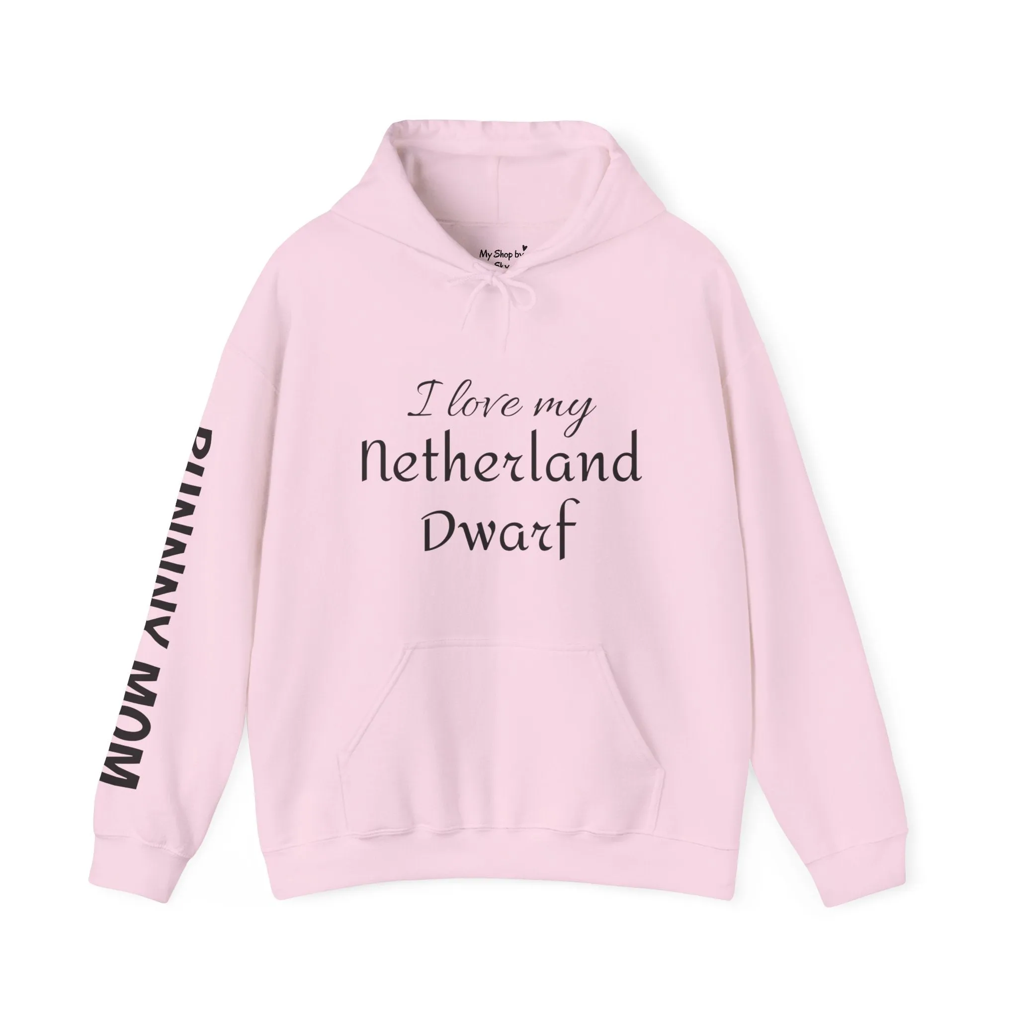 Netherland Dwarf Bunny Mom Hoodie