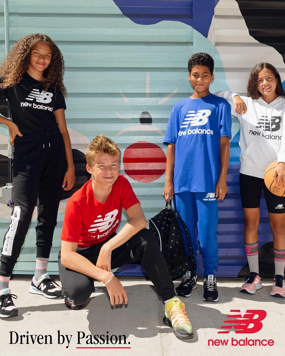 New Balance Boys Sweatpants - 2 Pack Performance Tricot Activewear Boys Joggers Athletic Pants with Zip Pockets (Size: 4-20)