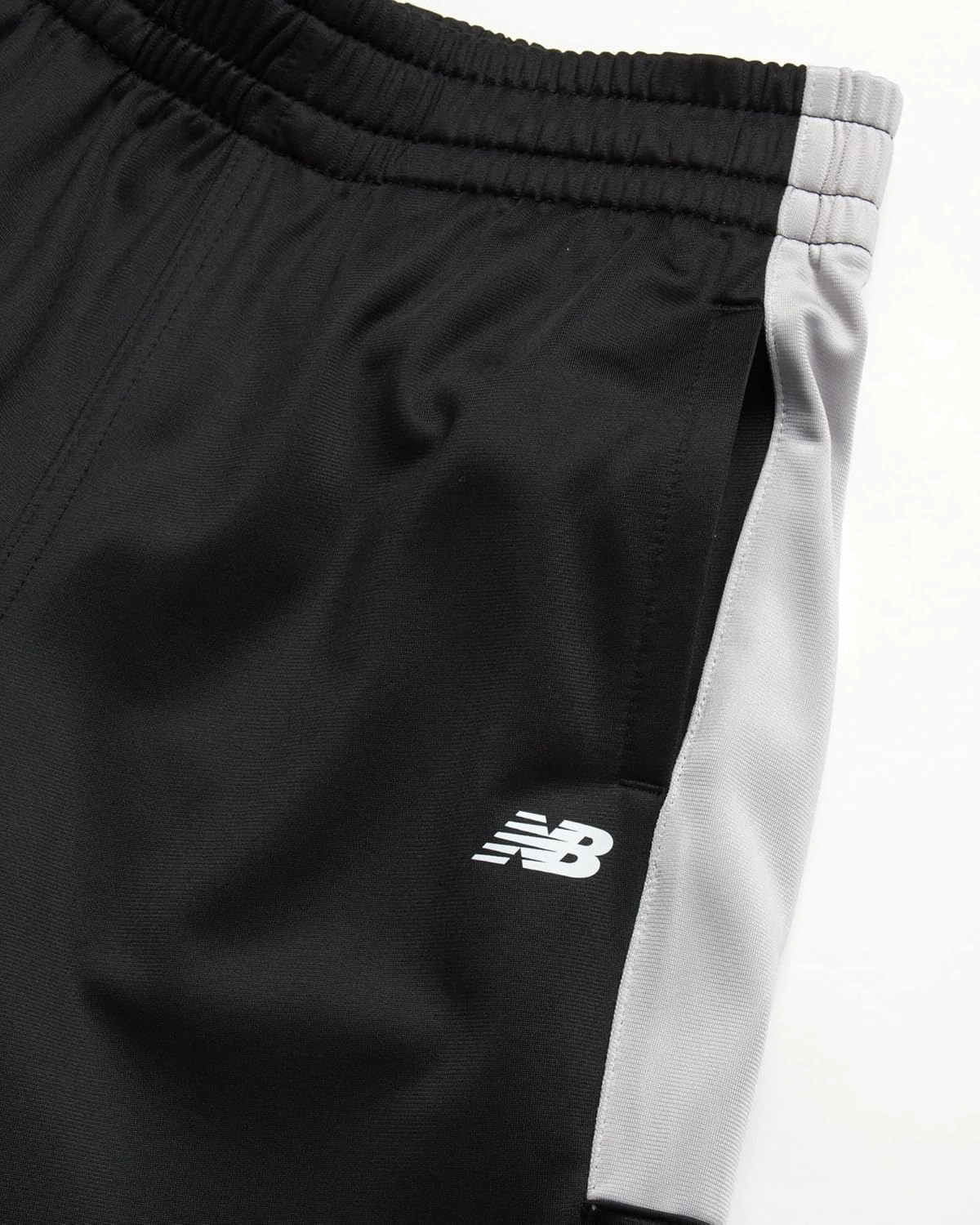 New Balance Boys Sweatpants - 2 Pack Performance Tricot Activewear Boys Joggers Athletic Pants with Zip Pockets (Size: 4-20)