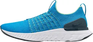 Nike React Phantom Run Flyknit 2 Men's Road Running Shoes (CJ0277-402, Blue Orbit/Vapor Green/Deep Ocean/Blue Orbit)