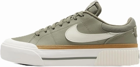 Nike Court Legacy Lift Women's Shoes (DM7590-300, Light Army/Flax/Dark Stucco/Sail)