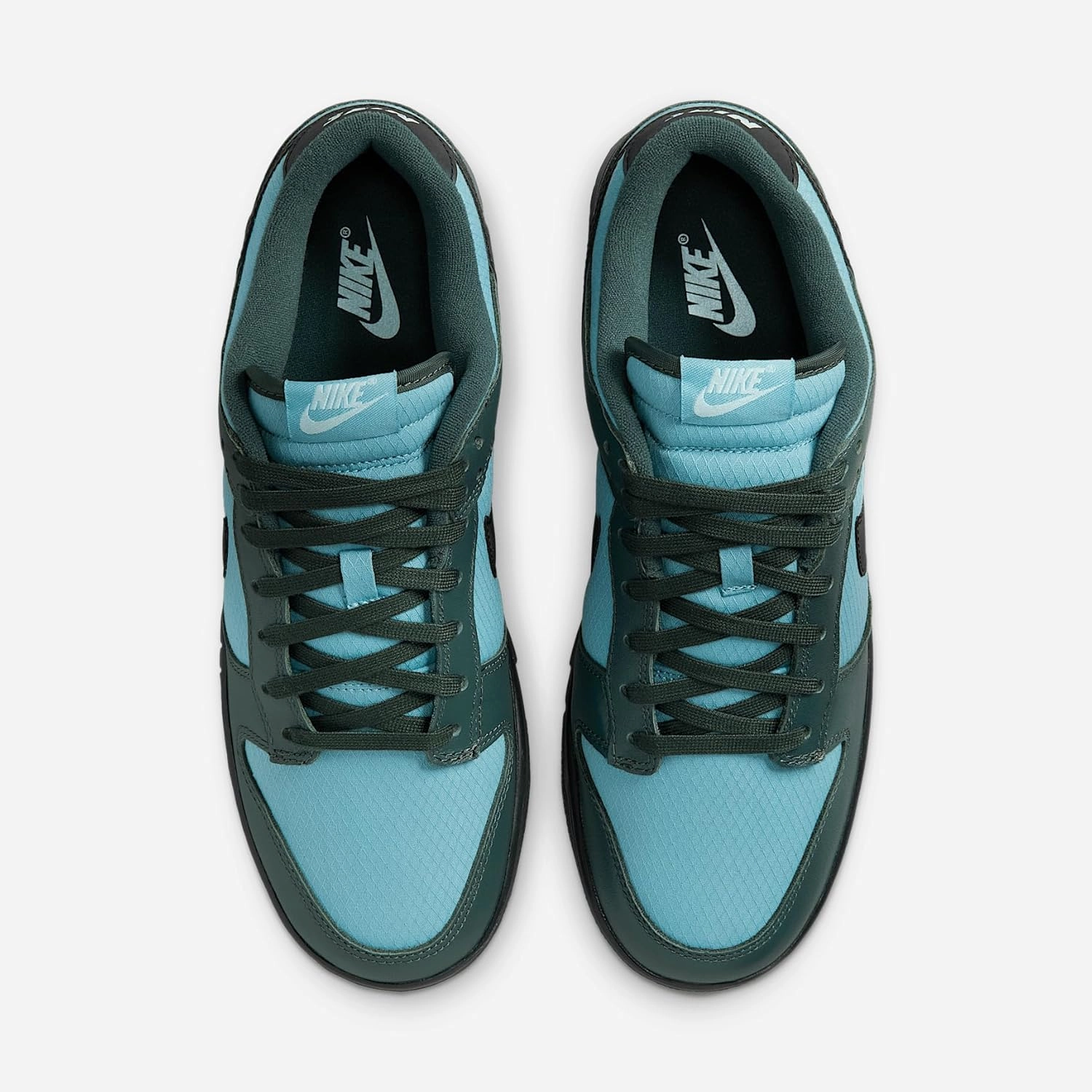 Nike Dunk Low Retro SE Men's Winterized Shoes (FZ3052-300, Vintage Green/Denim Turquoise/Anthracite/Black)