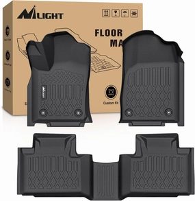 Nilight TPE Floor Mats for Dodge Durango Jeep Grand Cherokee 2016 2017 2018 2019 2020 2021 2022 2023,All Weather Custom Fit Heavy Duty Floor Liners