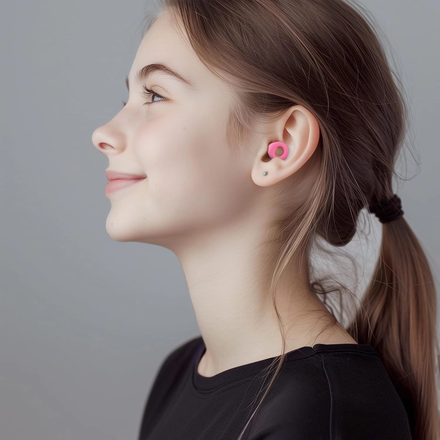 Noise Canceling Earplugs for Sleep and Concentration– New Flexible Earplugs for Better Attenuation–2 Pair Reusable –Deal for Side Sleepers &Noise Sensitive Person – 27dB Noise Cancellation–Dark Pink