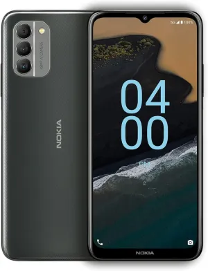 Nokia G400 5G | Verizon, AT&T, T-Mobile | Android 12 | Unlocked Smartphone | 3-Day Battery | US Version | 4/64GB | 6.58-Inch Screen | 48MP Triple Camera | Meteor Grey