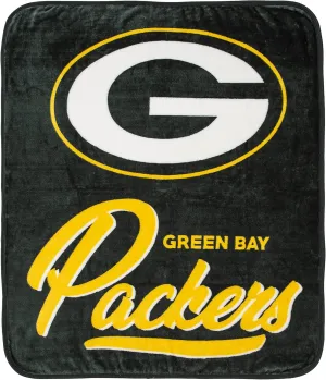 NORTHWEST NFL Unisex-Adult Raschel Throw Blanket