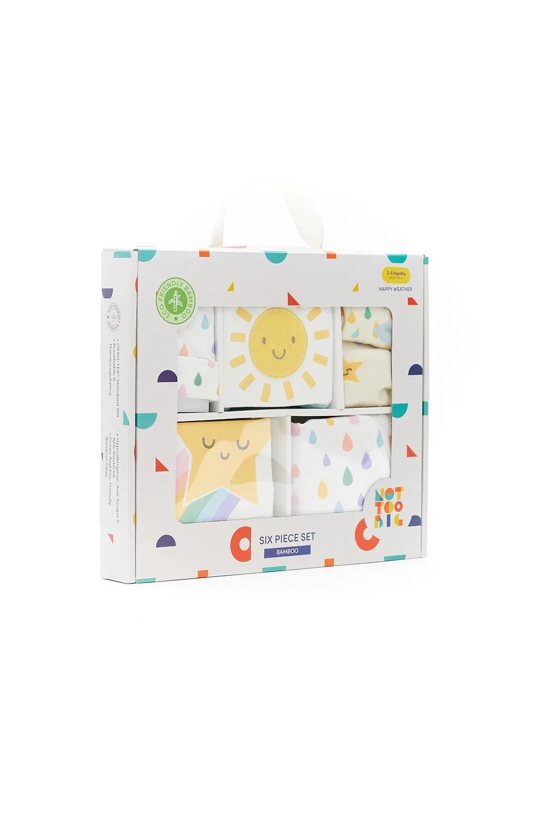 Not Too Big Happy Weather Bamboo Gifting Set - 6 Pack
