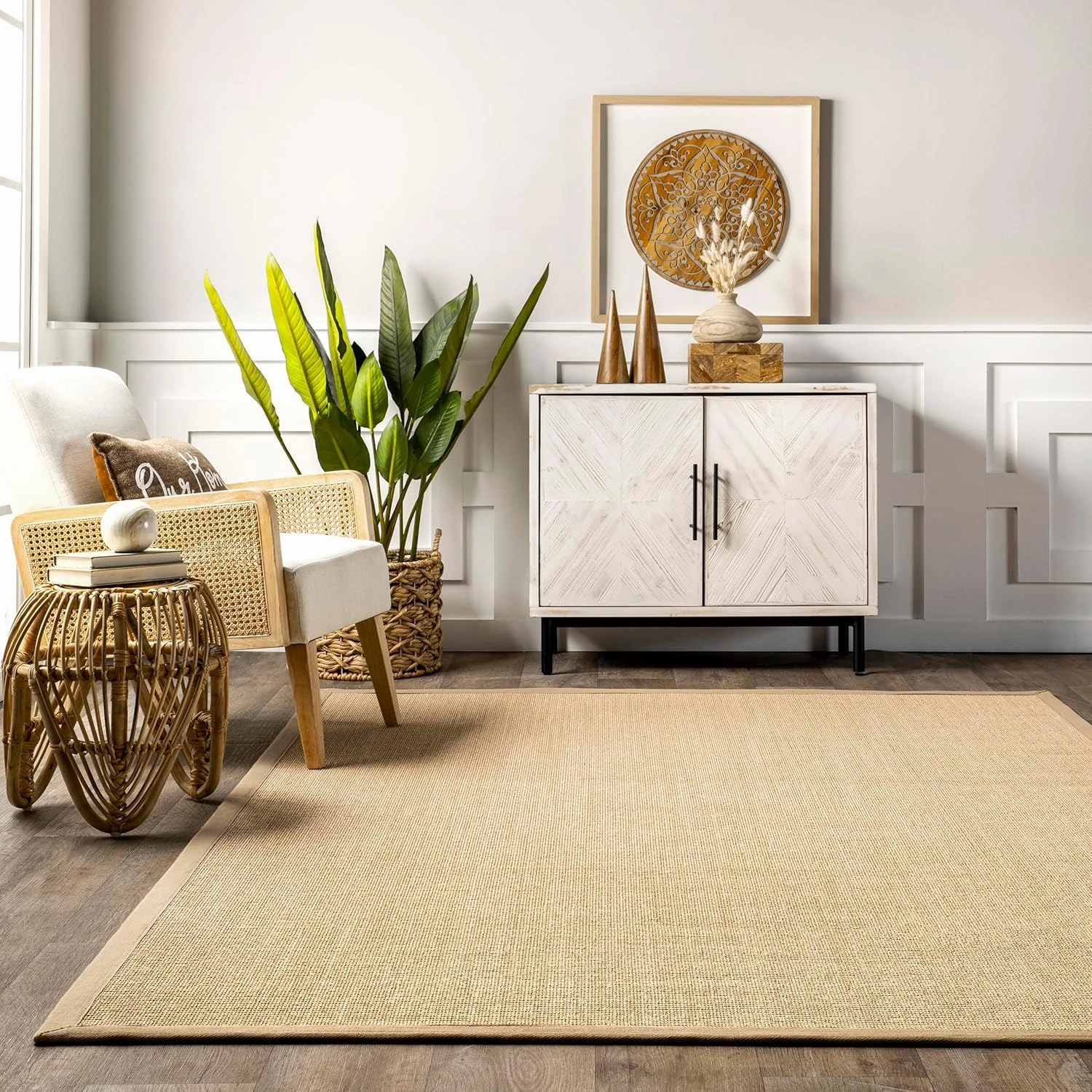 nuLOOM Orsay Casual Sisal Accent Rug, 2x3, Beige