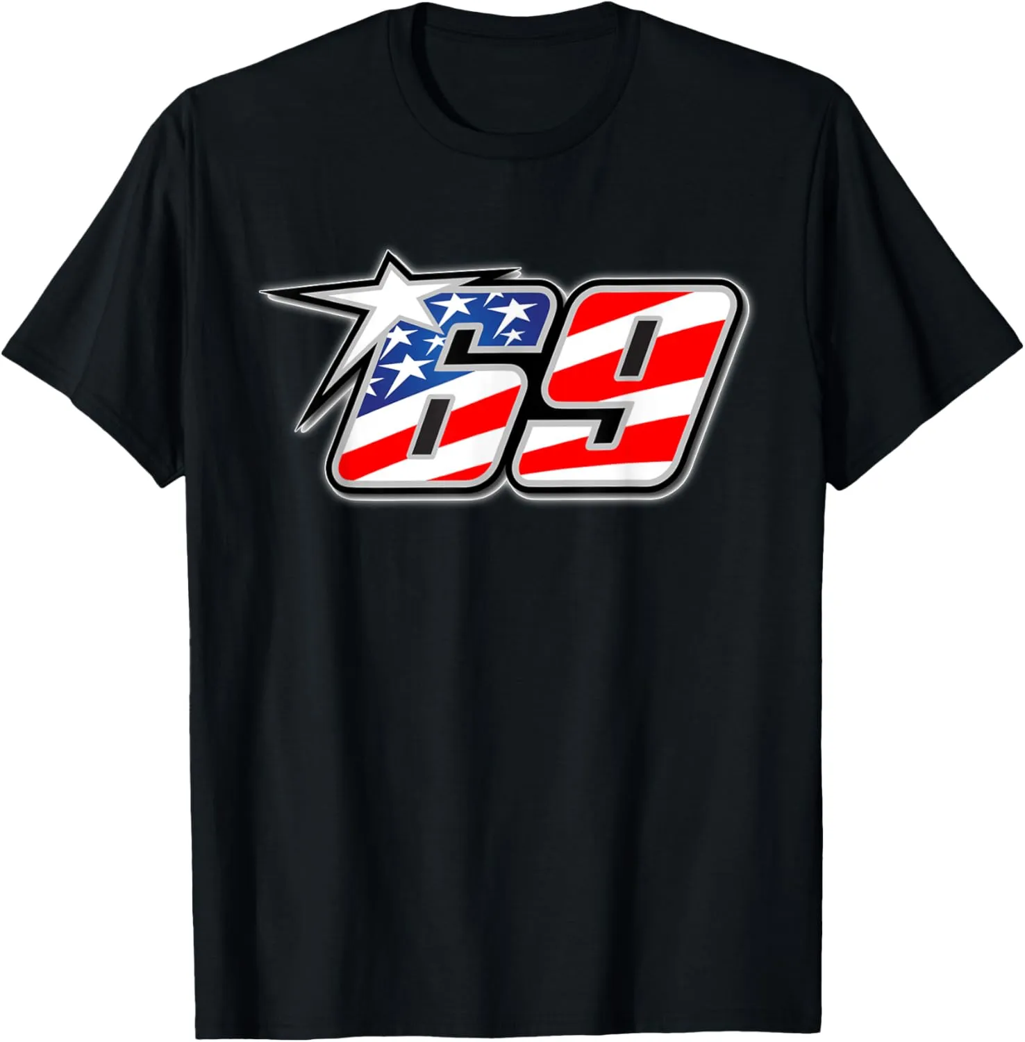 Number-69-Star T-Shirt