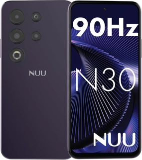 NUU N30 Cell Phone Unlocked for T-Mobile, Mint, Metro, Qlink, Tello 6GB/128GB, Teen Phone, Dual SIM 4G, Octa-Core 6.7" 90Hz HD , Any Parental APP, Unlocked Android Phones, Purple, 1 Year US Warranty
