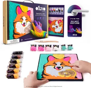 OKTO Clay by Numbers Kit, Fox