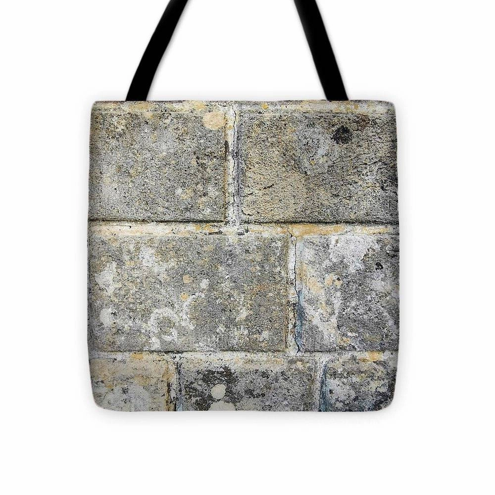 Old stone Bricks Surface - Tote Bag