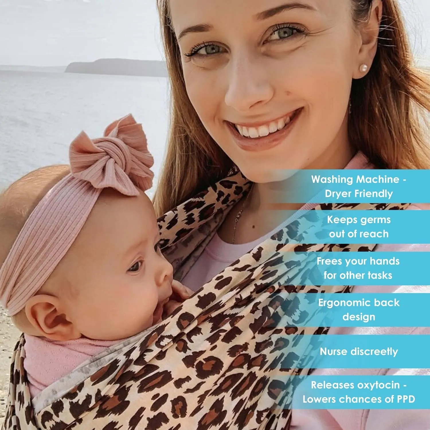 Original Baby K'tan Baby Carrier: #1 Easy Pre-Wrapped, Soft, Slip-On, No Rings, No Buckles | 5 in 1 Baby Sling Gift | The Best Hands Free Infant Wrap For Newborn to Toddler up to 35lb (See Size Chart)