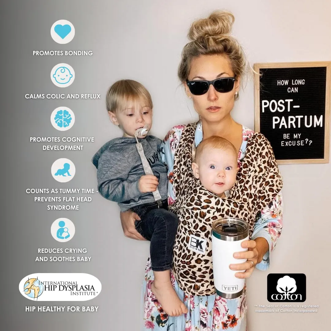 Original Baby K'tan Baby Carrier: #1 Easy Pre-Wrapped, Soft, Slip-On, No Rings, No Buckles | 5 in 1 Baby Sling Gift | The Best Hands Free Infant Wrap For Newborn to Toddler up to 35lb (See Size Chart)