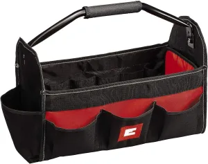 Original Einhell Bag 45/22 (Universal Bag For Tools   Accessories, Robust Material   Reinforced Bottom, Sturdy Carry-Handle With Soft Grip, Various Compartments and Pockets)