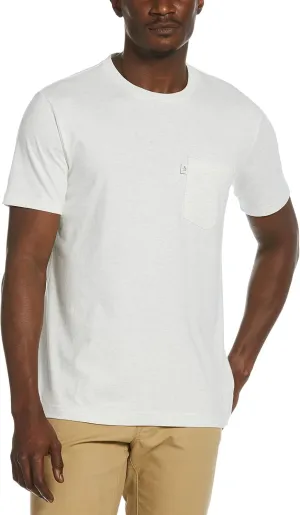 Original Penguin Men's Standard Jersey Short Sleeve Tee Shirt, Light Grey Melange, X Large