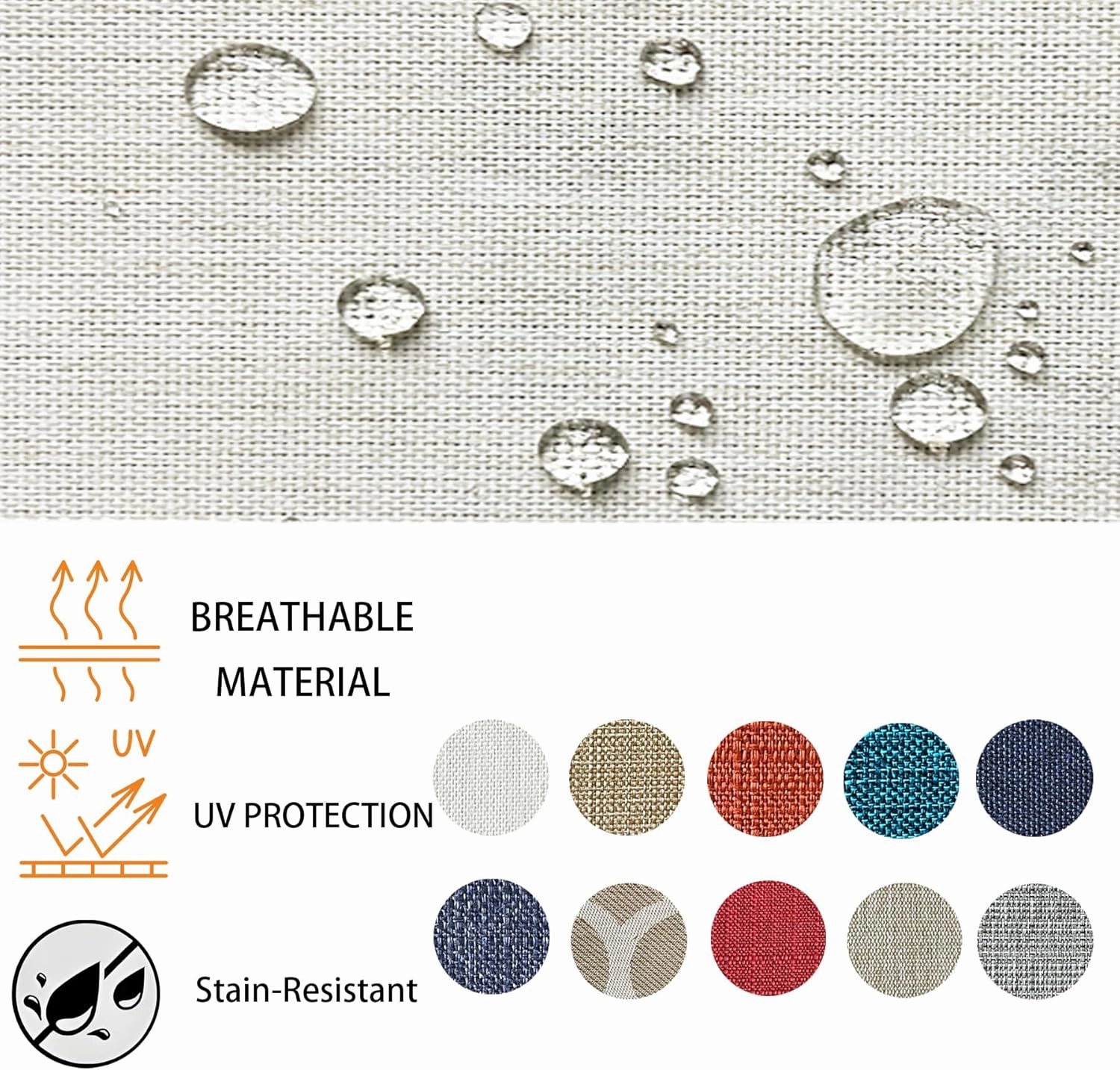 Outdoor Deep Seat Cushions Set 24x28 inch Outdoor Deep Seat Cushions Set:Resilient Foam Filling,All Weather Resistant Patio Cushions Patio Furniture,Almond 2 Sets