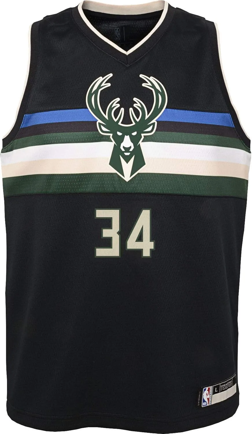 Outerstuff NBA Infants Toddler Official Name and Number Replica Home Alternate Road Player Jersey