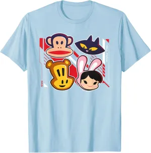 Paul Frank Retro 1995 Julius The Monkey & Co Heads T-Shirt