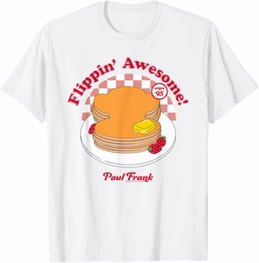 Paul Frank Flippin' Awesome Julius Monkey Breakfast Pancake T-Shirt