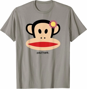 Paul Frank Spring Time Julius Flower Decor Face Portrait T-Shirt