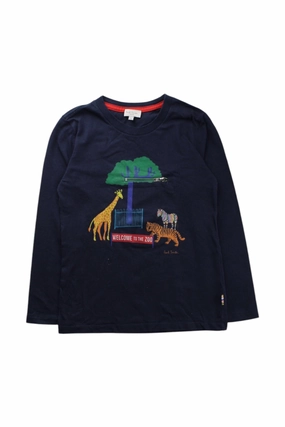 Paul Smith Zoo Welcome Long Sleeve Top 6T