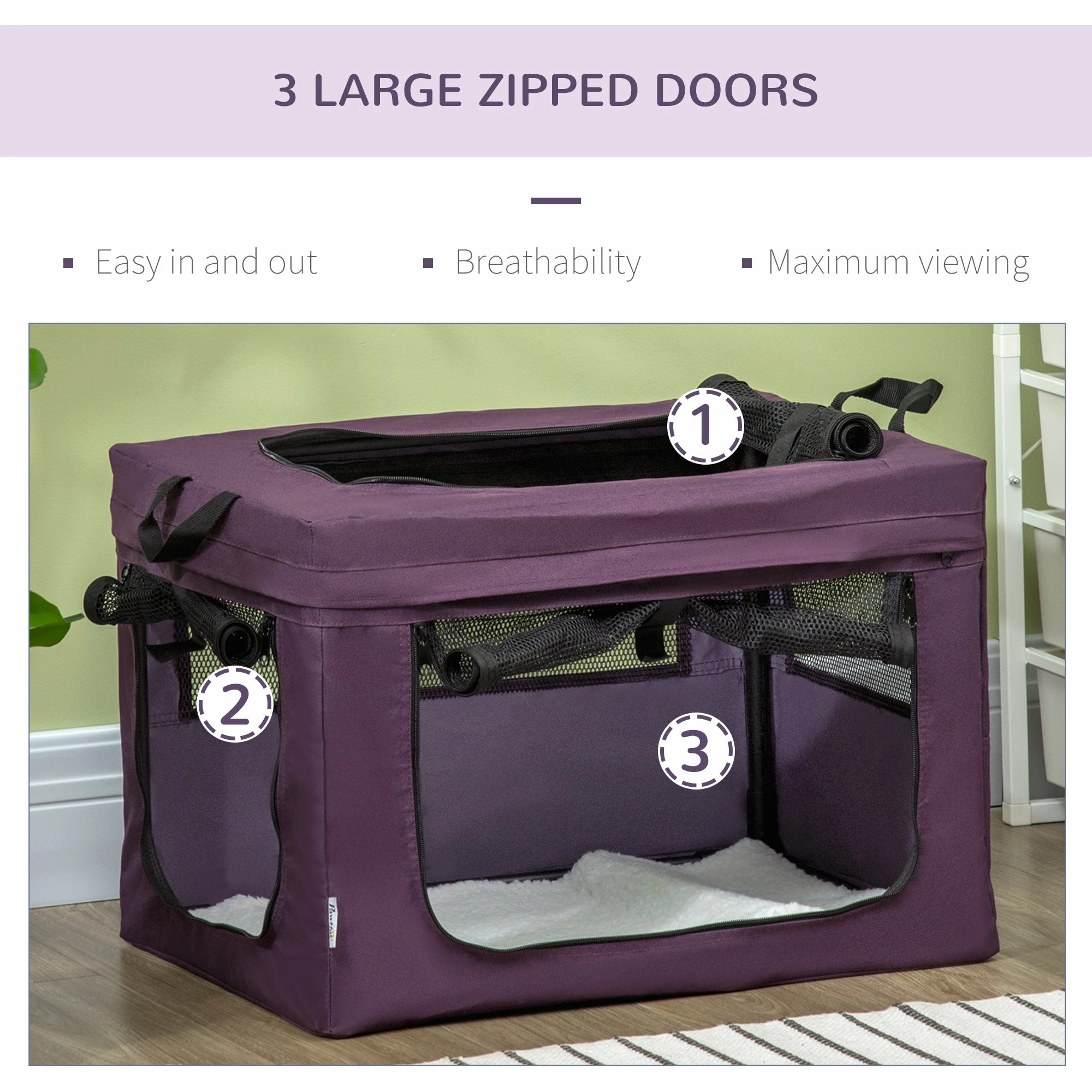 PawHut 60cm Pet Carrier