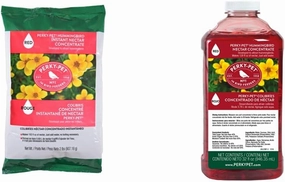 Perky-Pet Hummingbird Nectar Concentrate and Liquid Nectar Bundle - Makes 320 oz