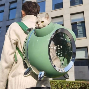 Pet Carrier Backpack - Comfortable Travel Bag for Pets