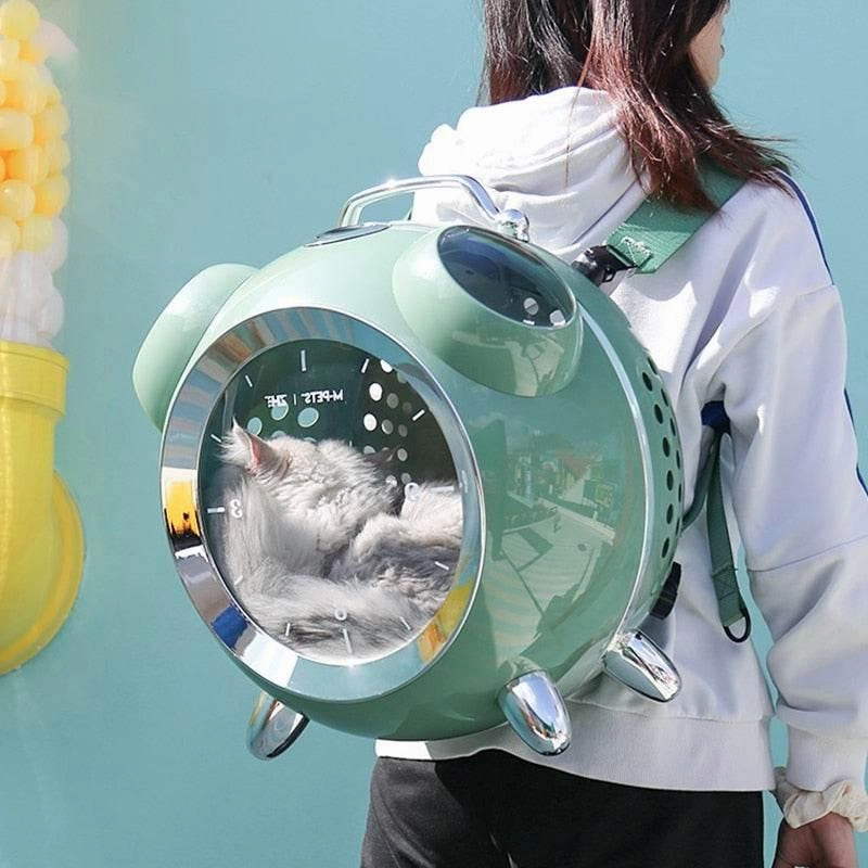 Pet Carrier Backpack - Comfortable Travel Bag for Pets