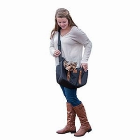 Pet Gear R and R Black Pet Sling Carrier