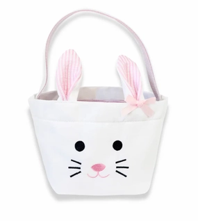 Pink Bitty Bunny Basket