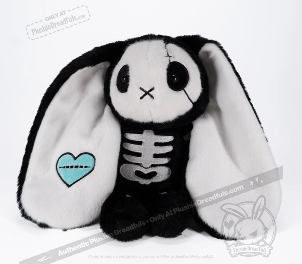 Plushie Dreadfuls - Bone Organ Izer Bunny  - Plush Stuffed Animal