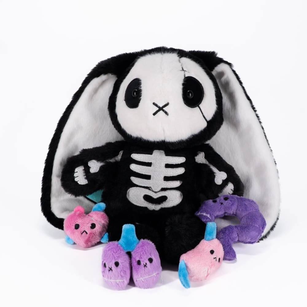 Plushie Dreadfuls - Bone Organ Izer Bunny  - Plush Stuffed Animal