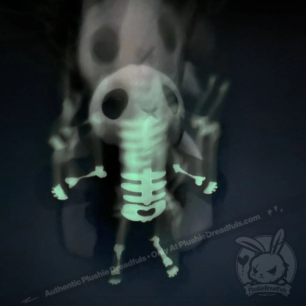 Plushie Dreadfuls - Bone Organ Izer Bunny  - Plush Stuffed Animal