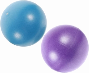 POPETPOP 2pcs PVC Pilates Yoga Ball 9 Soft Exercise Ball Home Fitness for Balance Training Yoga Pilates Physical Therapy