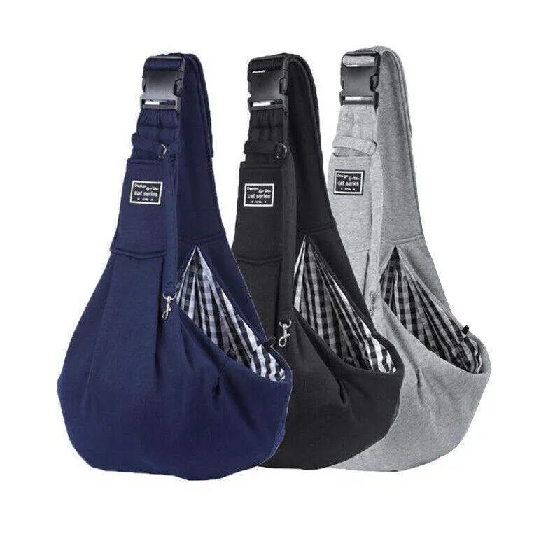 Portable Pet Sling Dog Sling Carrier Cat Dog Carrier Bag 3 Colours