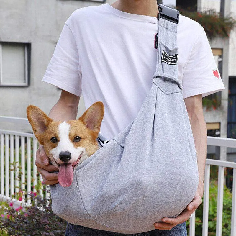 Portable Pet Sling Dog Sling Carrier Cat Dog Carrier Bag 3 Colours