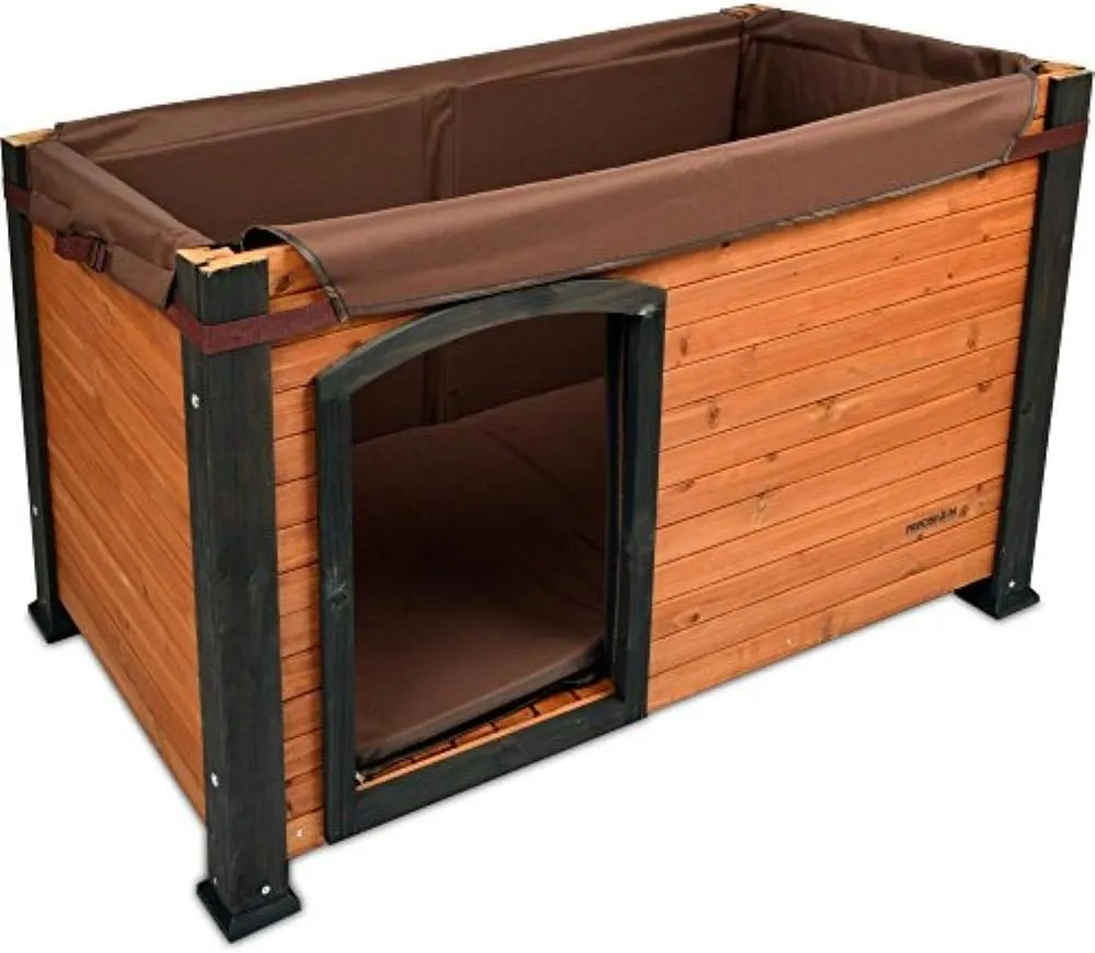PRECISION PET PRODUCTS Log Cabin Dog House Insulation Kit - Machine Washable -Large