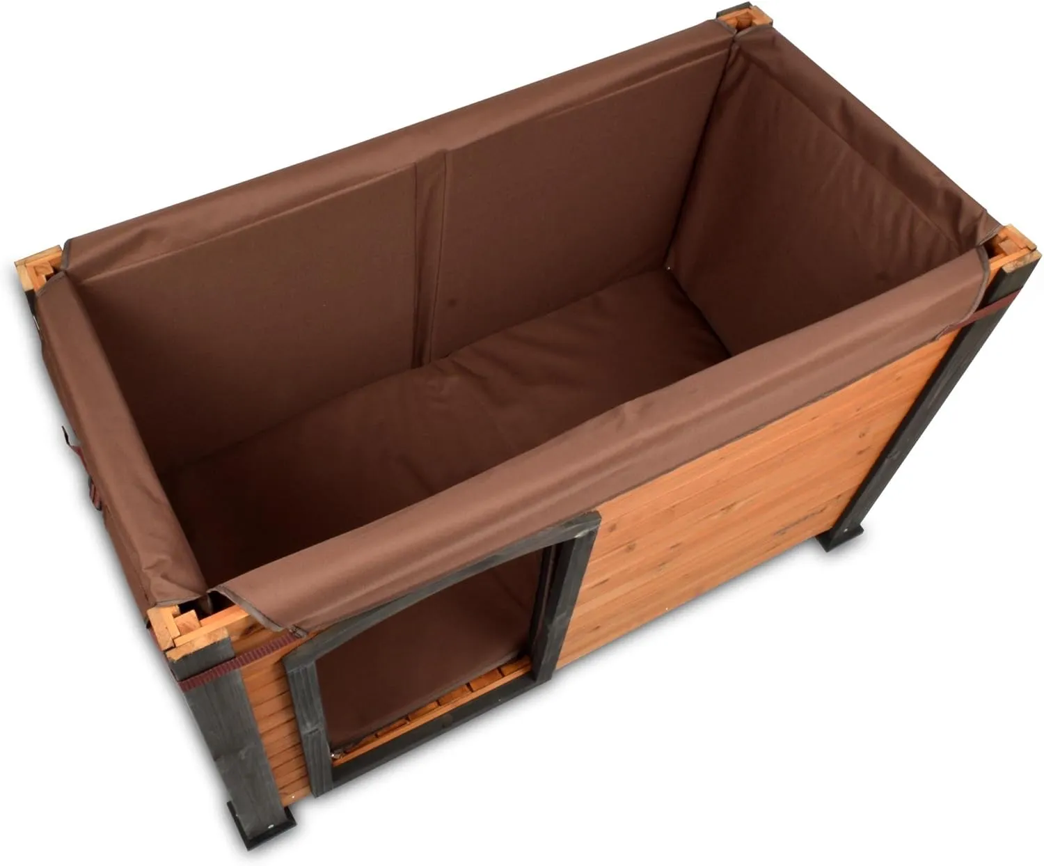 PRECISION PET PRODUCTS Log Cabin Dog House Insulation Kit - Machine Washable -Large