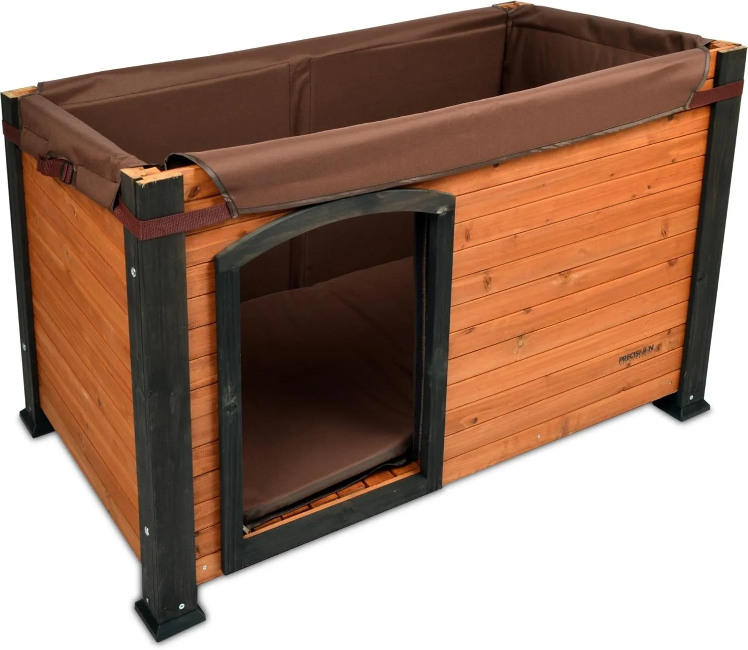 PRECISION PET PRODUCTS Log Cabin Dog House Insulation Kit - Machine Washable -Large