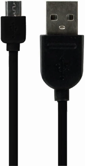 Premier Accessory Group Energizer Android Charger Micro USB Cable 8ft Fast Charging USB 2.0 Syncing Braided Cord Metal Tip, Black 8 Feet (ENG-NBMCSYBK)