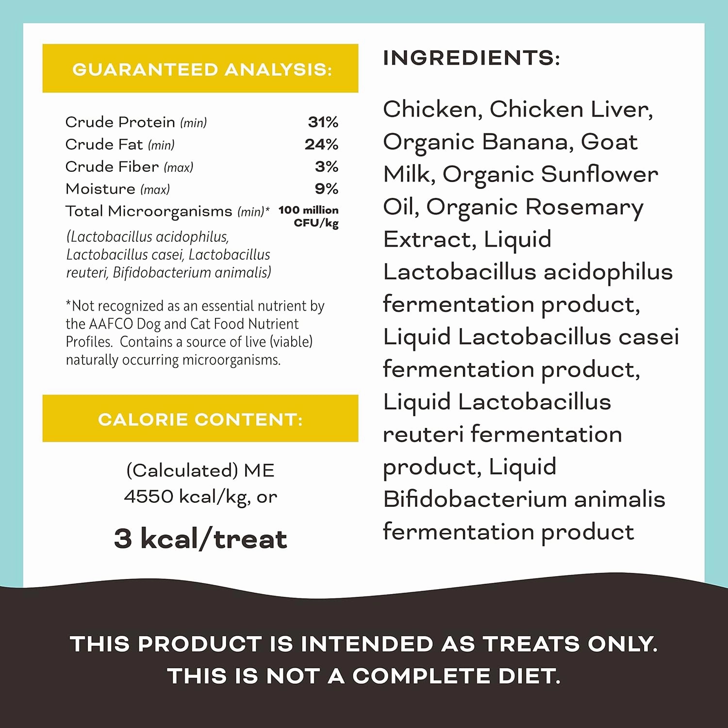 Primal Freeze Dried Dog Treats, Peelin' Fantastic; Chicken & Banana with Goat Milk, Grain Free Training Treats for Dogs with Probiotics, 2 oz (Pack of 2)