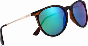 Pro Acme Polarized Sunglasses for Women Men Classic Round 100% UV Protection Lightweight TR90 Unbreakable Frame Sunglasses