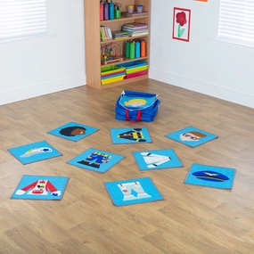 Professions Mini Placement Carpets with Holdall pk 40