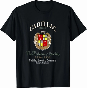 Prohibition Era Cadillac Brewing Company T-Shirt