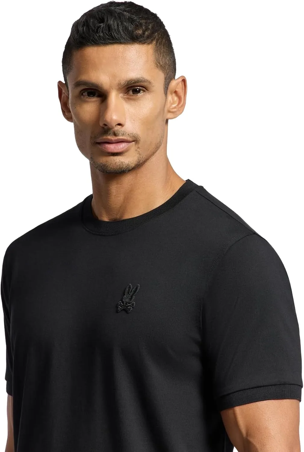 Psycho Bunny Men's Black Fashion T-Shirt