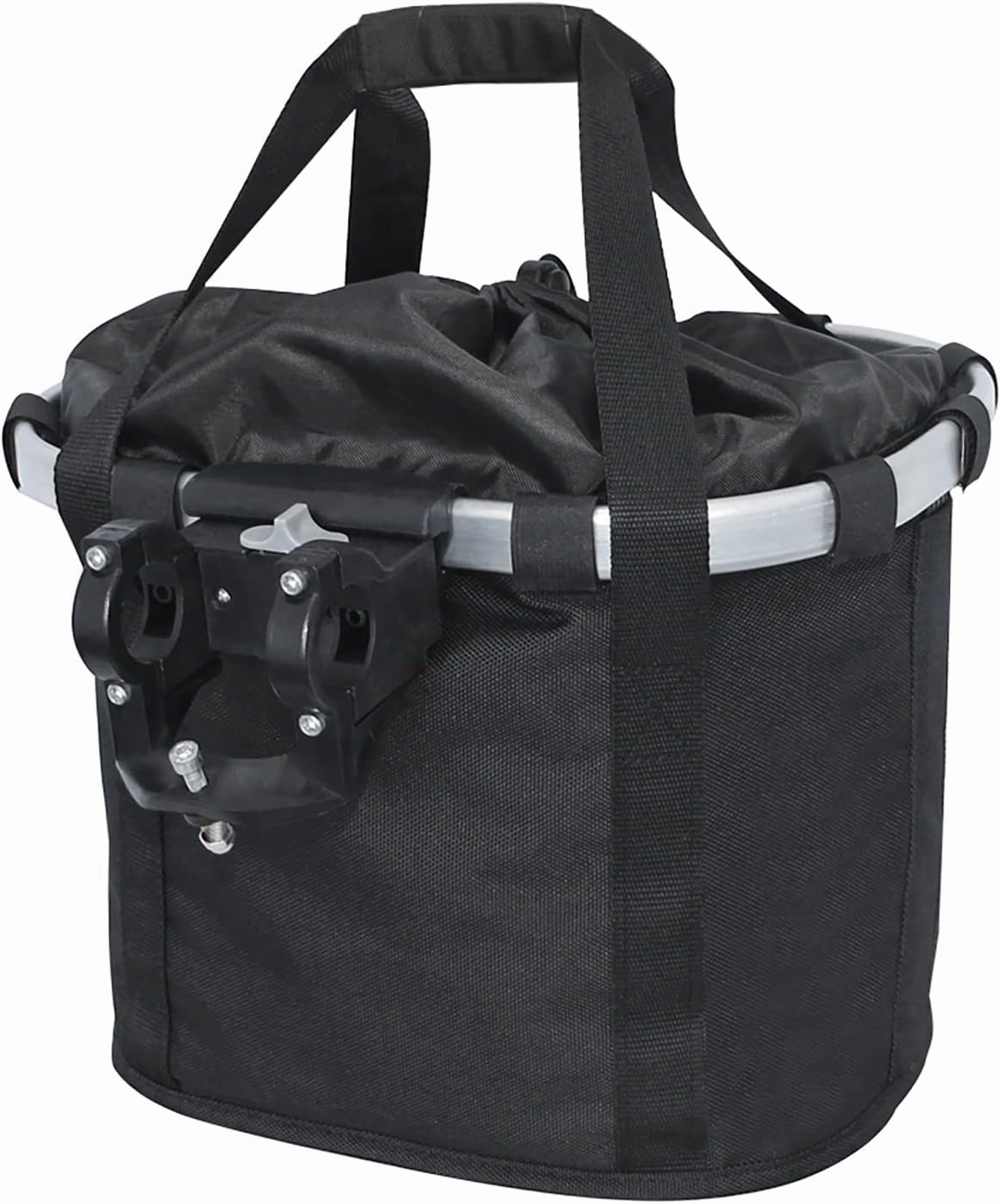 RAYMACE Bicycle Basket Dog Bike Handlebar Basket Front,Folding Detachable Quick Release Easy Install,Cycling Picnic Bag