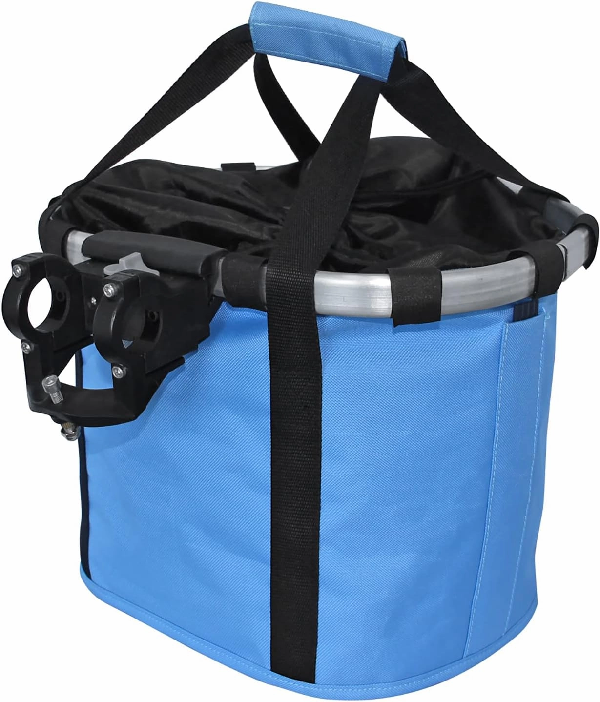 RAYMACE Bicycle Basket Dog Bike Handlebar Basket Front,Folding Detachable Quick Release Easy Install,Cycling Picnic Bag